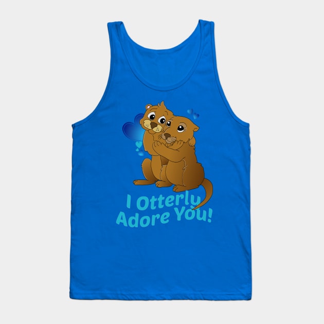 I otterly adore you Tank Top by JulietLake